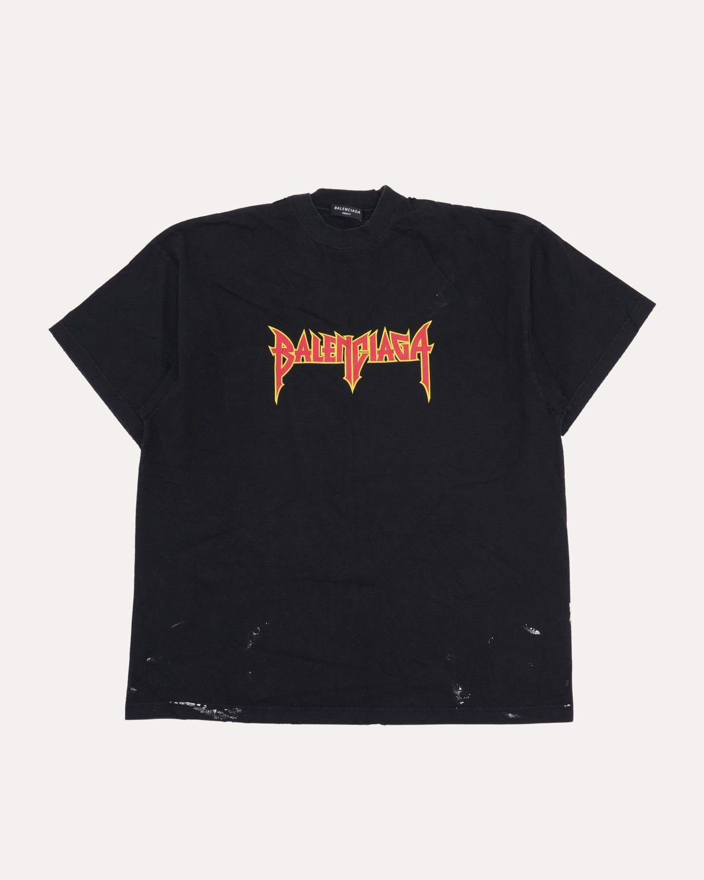 Distressed Metal Logo T-Shirt