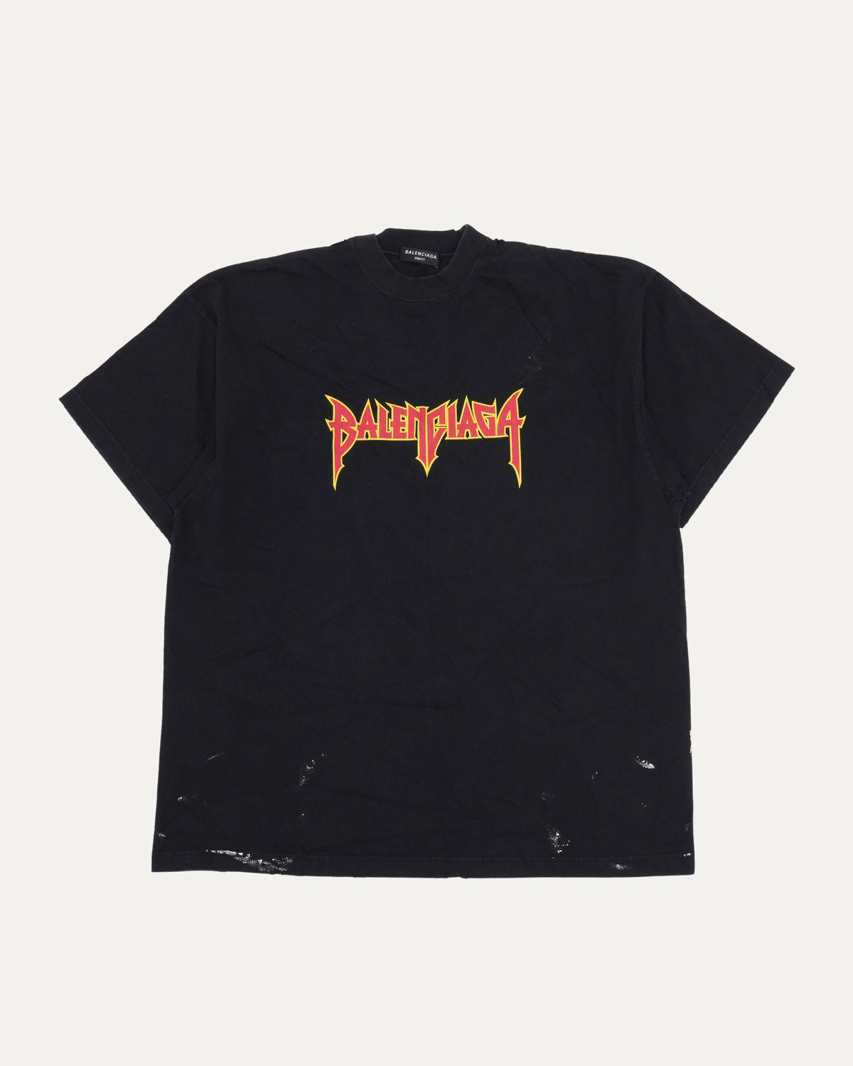 Distressed Metal Logo T-Shirt