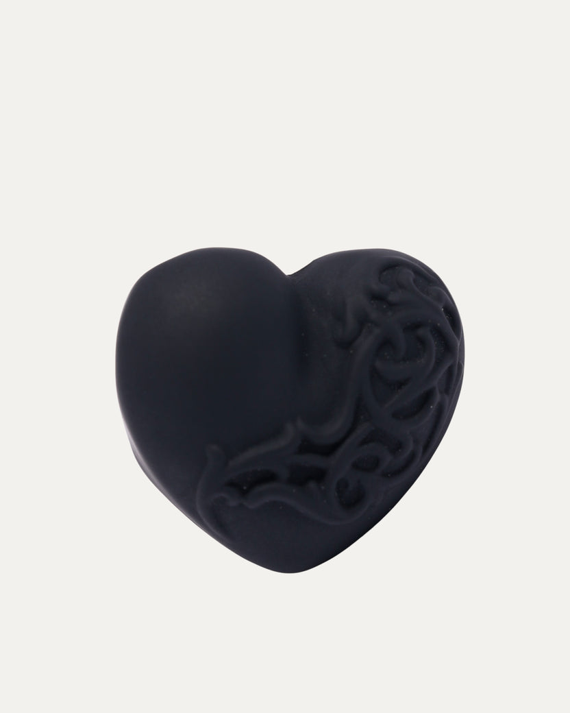 Silachrome Heart Ring