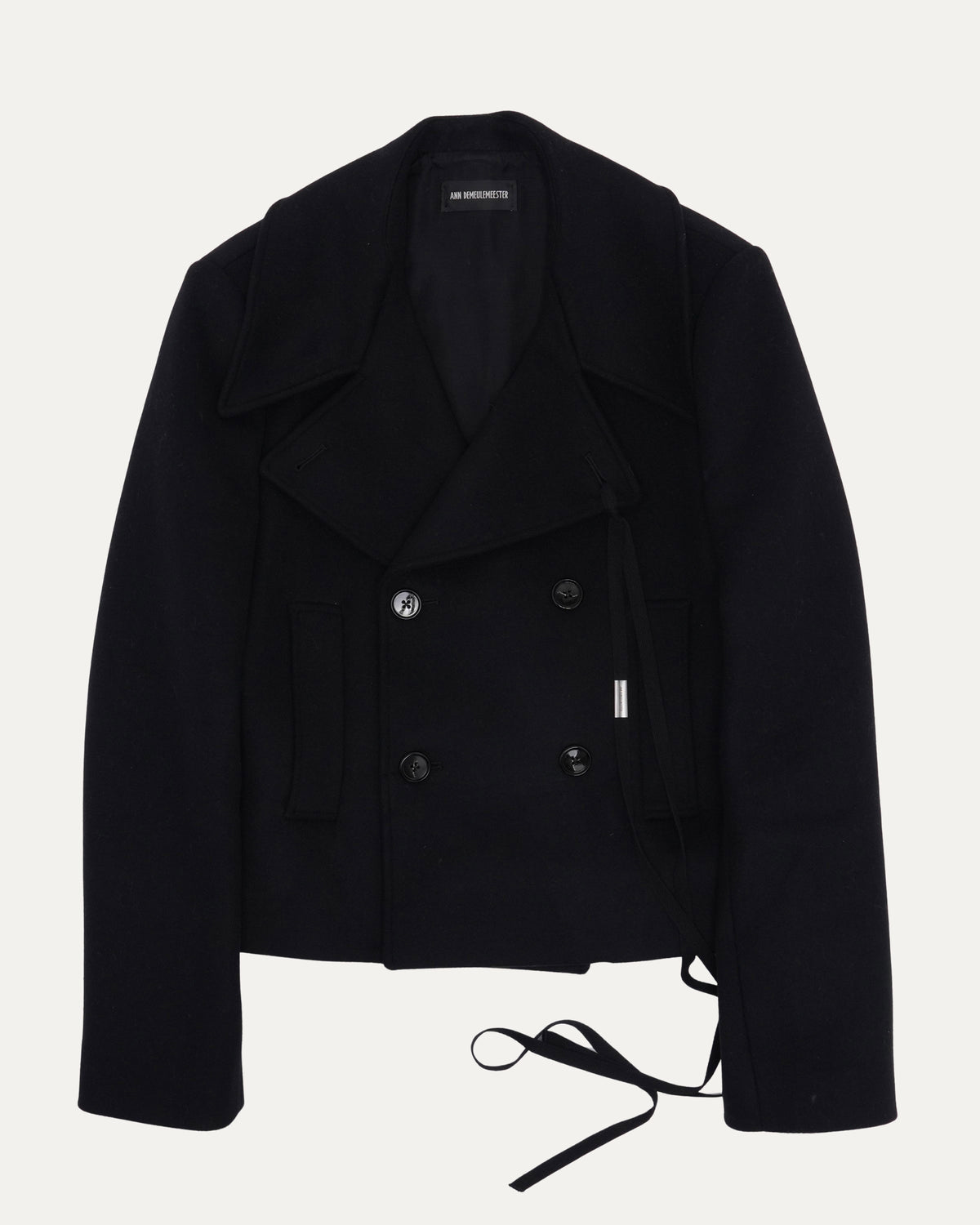 Double Breasted High Comfort Short Caban Coat