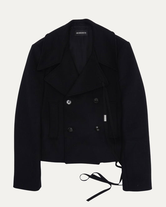 Double Breasted High Comfort Short Caban Coat