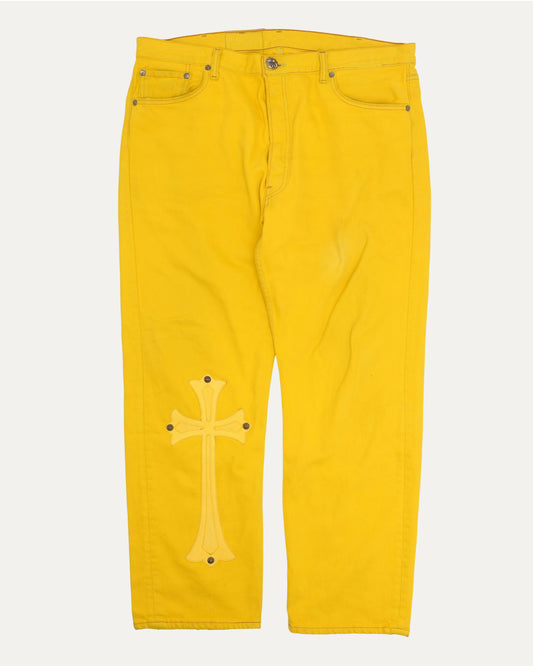 Paris Exclusive Levi's 501 Cross Patch Jeans