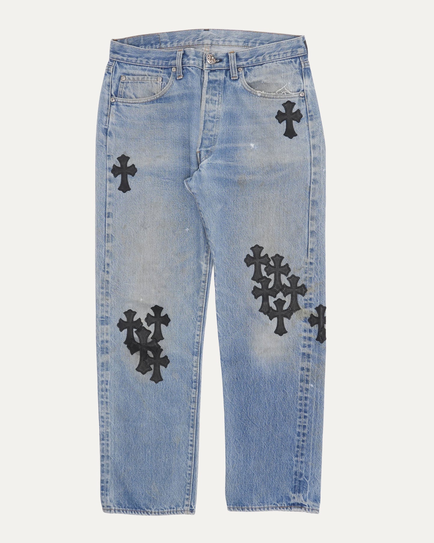 Levi's Redline 501 Cross Patch Jeans