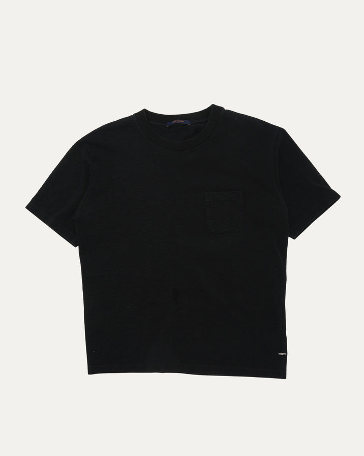 Damier Knit Pocket T-Shirt