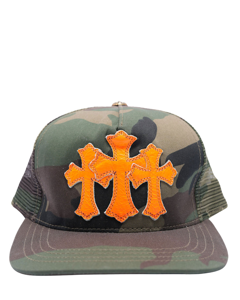 Cemetery Cross Patch Trucker Hat