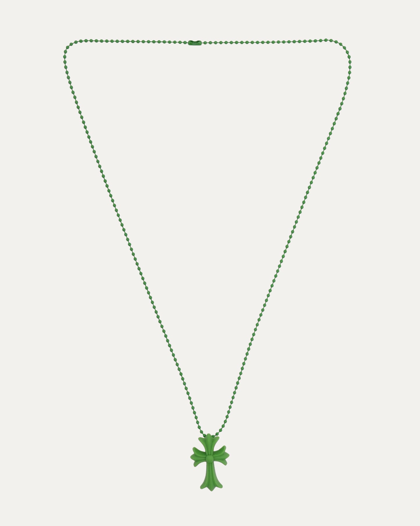 Silichrome Cross Necklace