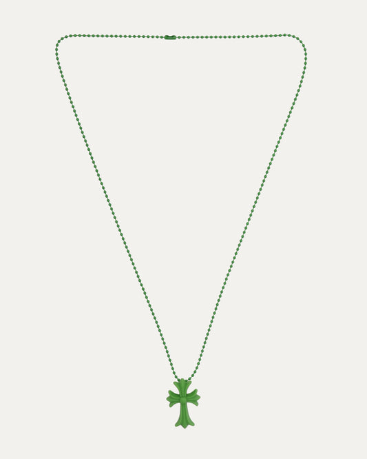 Silichrome Cross Necklace