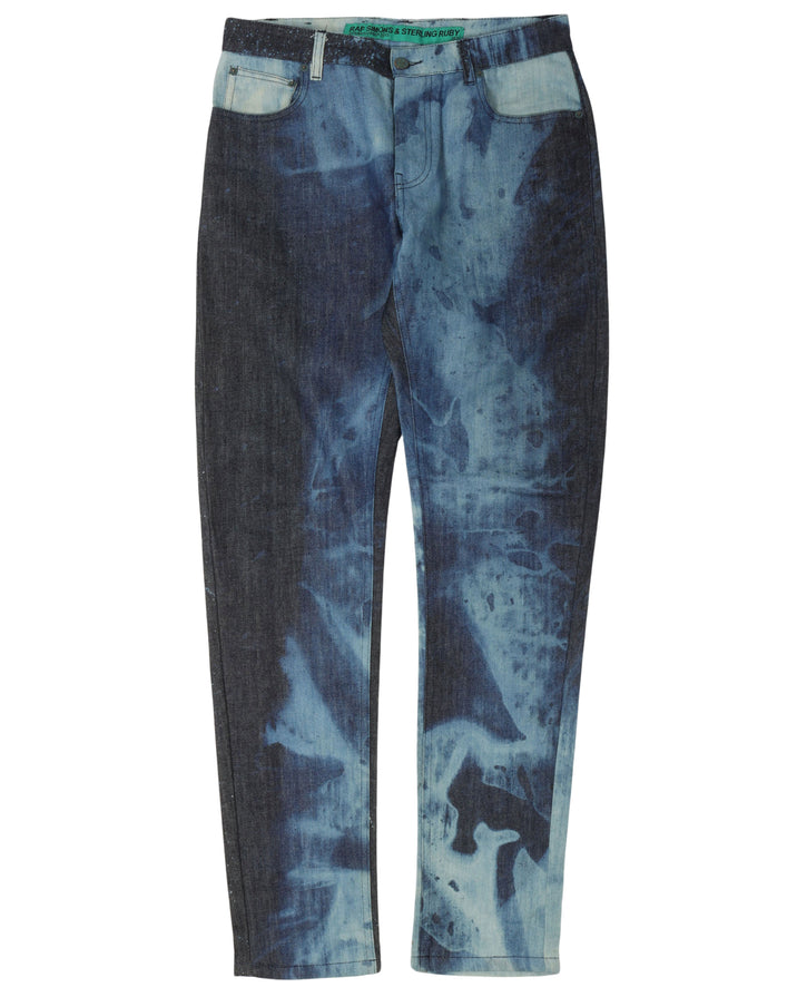 Sterling Ruby SS10 Bleached Jeans