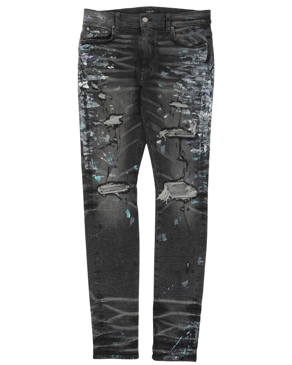 Splatter Paint Jeans