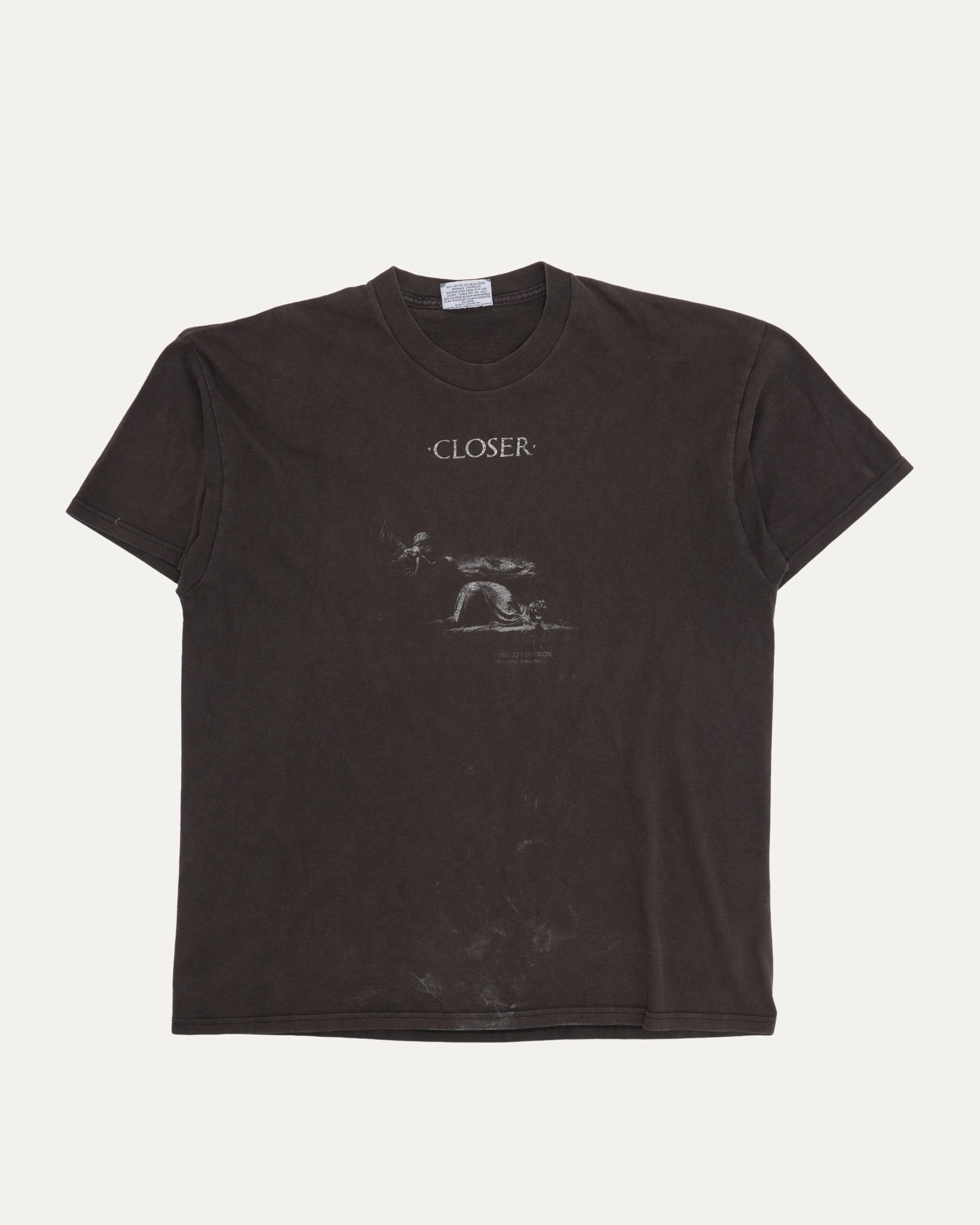 ミュージシャン 1990's JOY DIVISION [CLOSER] T shirts Vintage Joy Division Closer T-Shirt – Justin Reed