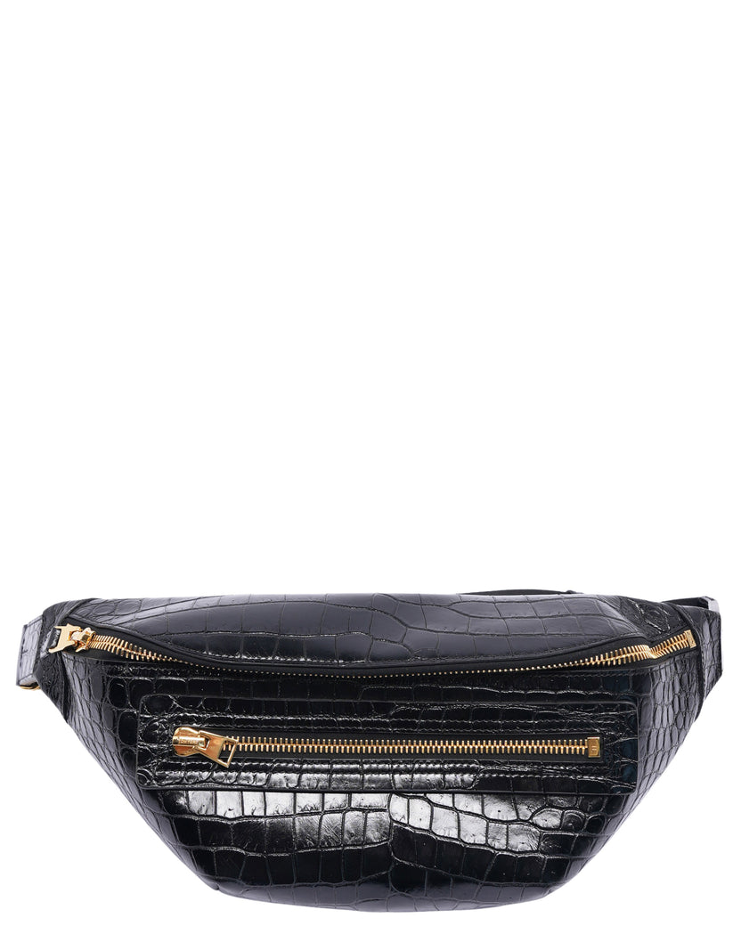 Printed Alligator Buckley Belt Bag