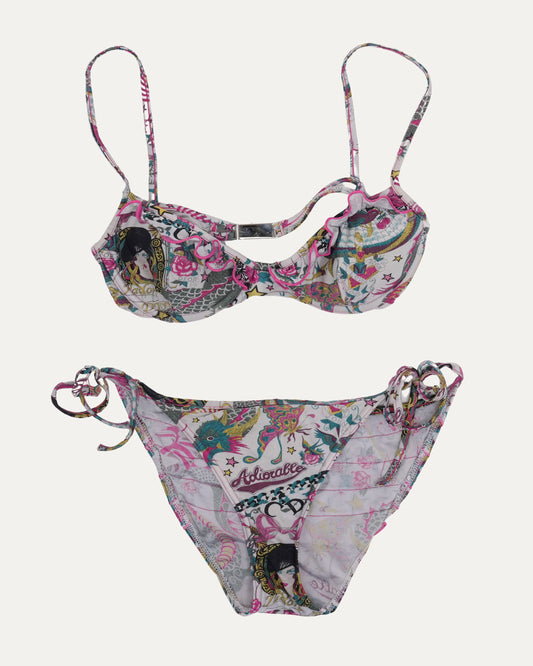 SS 2004 Tattoo Print Bikini