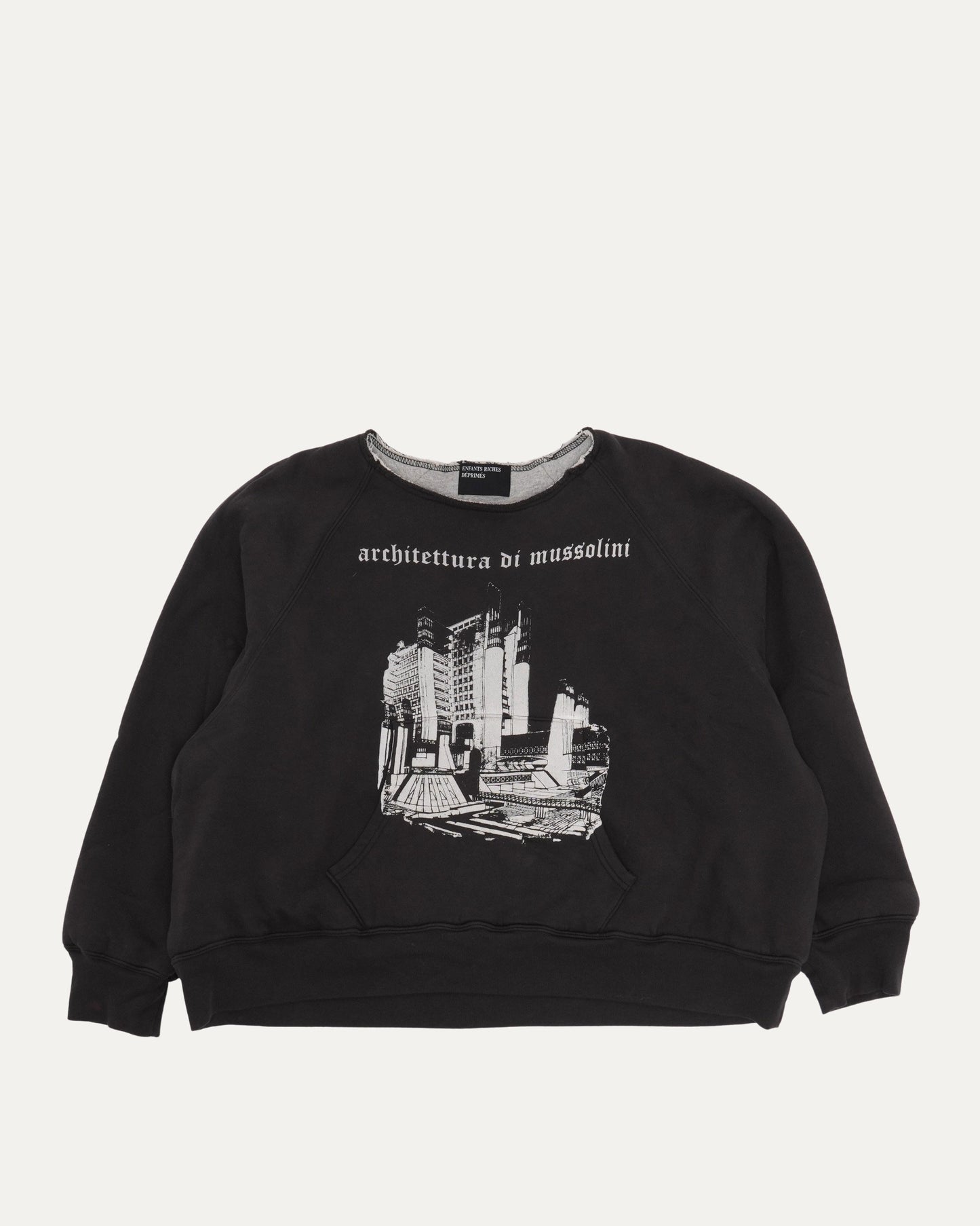 Architettura Di Mussolini Lined Raglan Sweatshirt