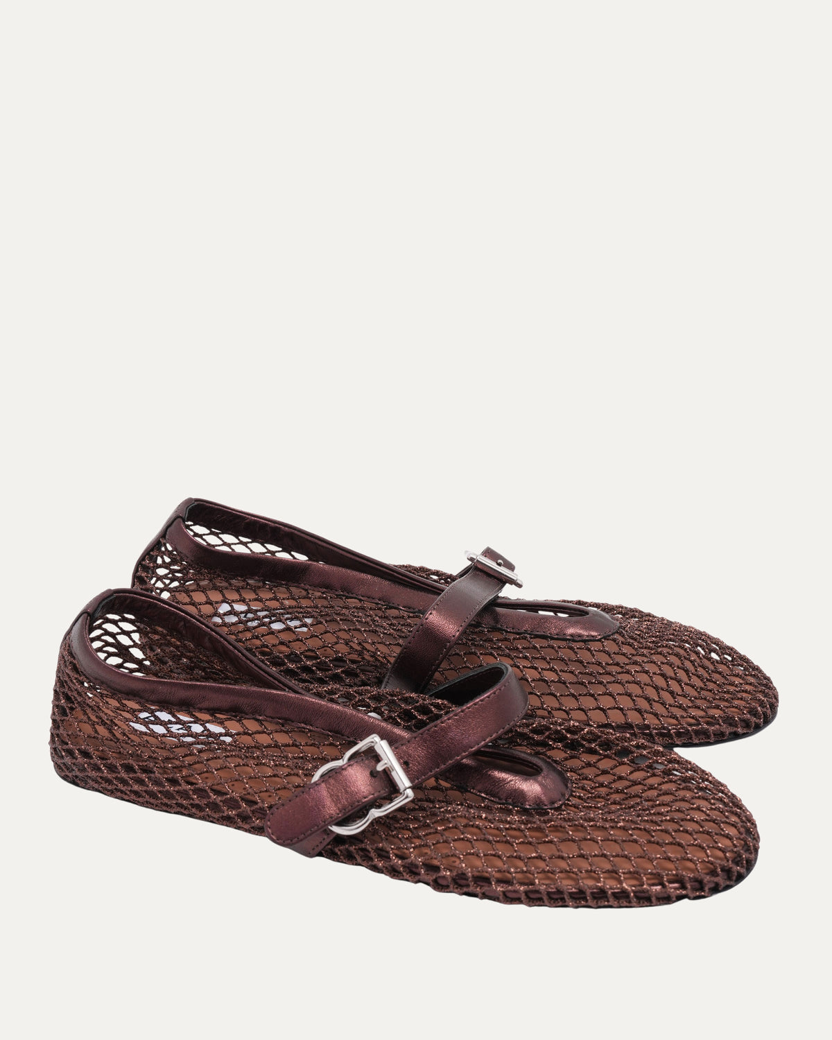 Mesh Mary Jane Flats