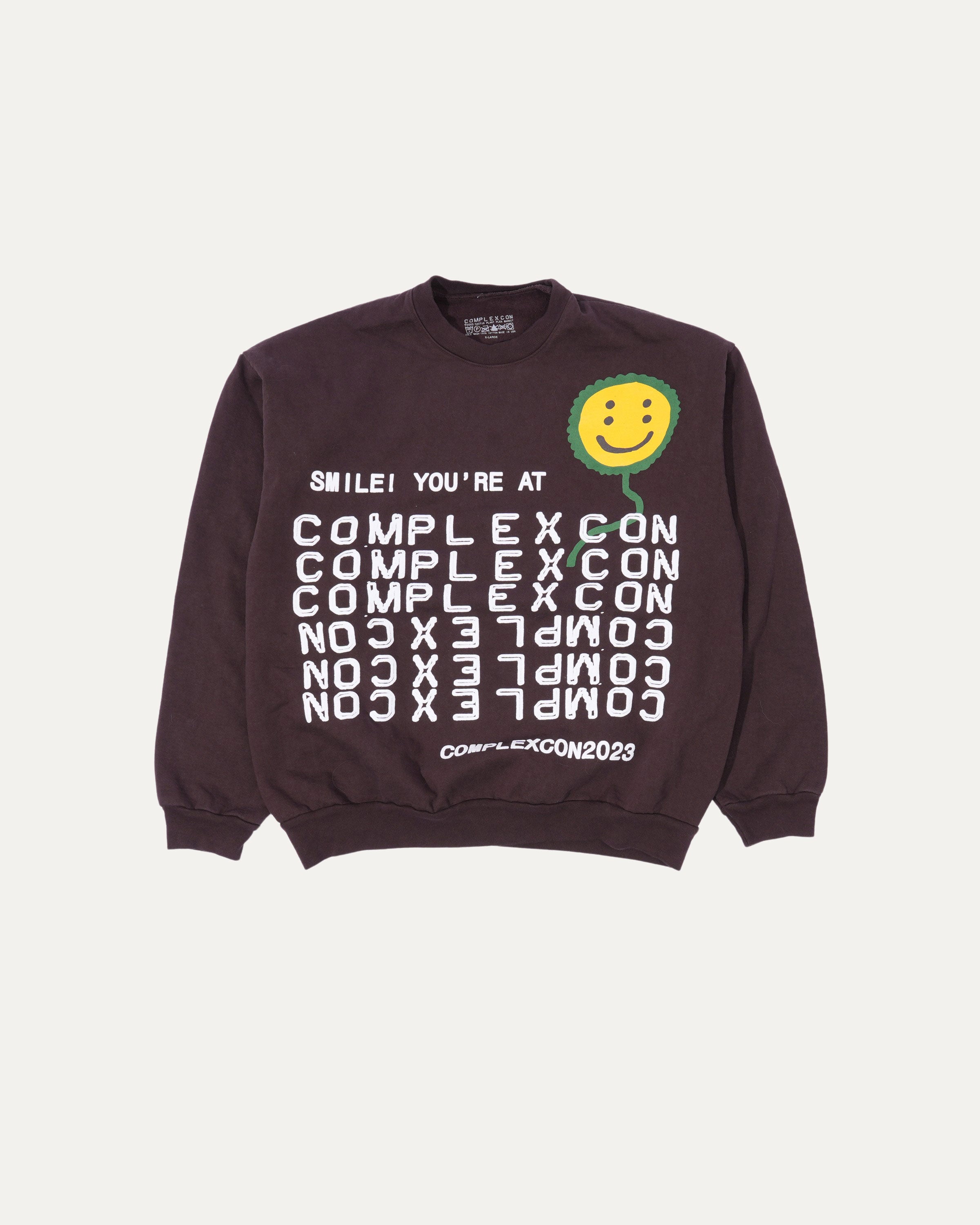 ComplexCon Smile! Crewneck