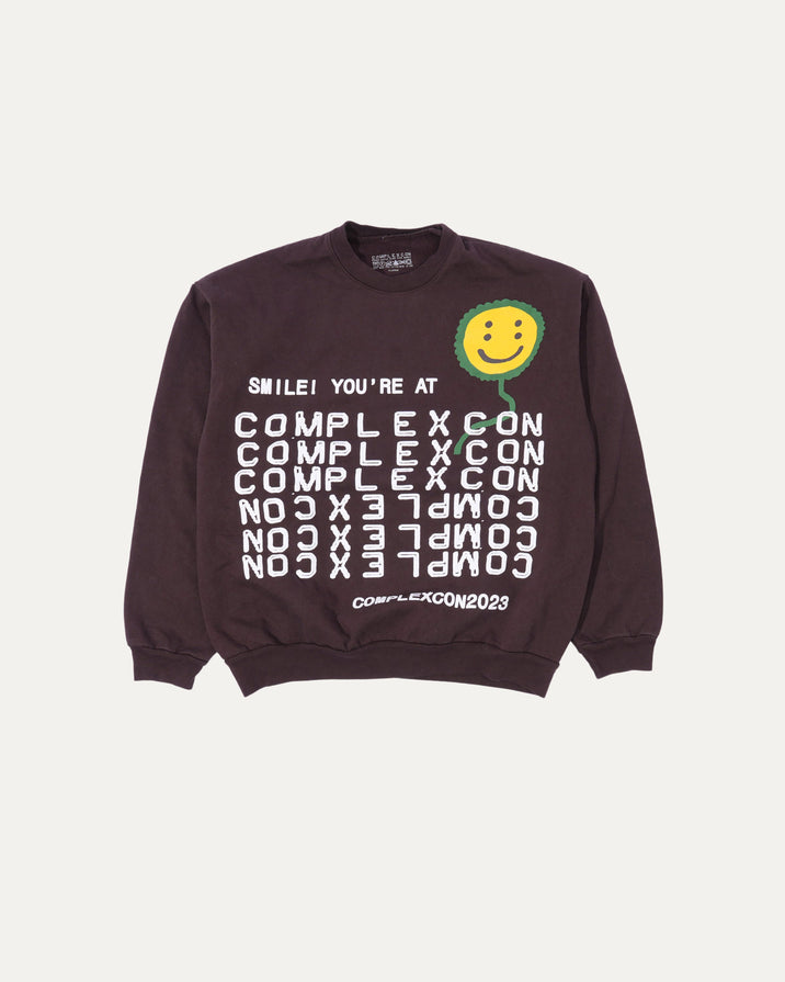 ComplexCon Smile! Crewneck