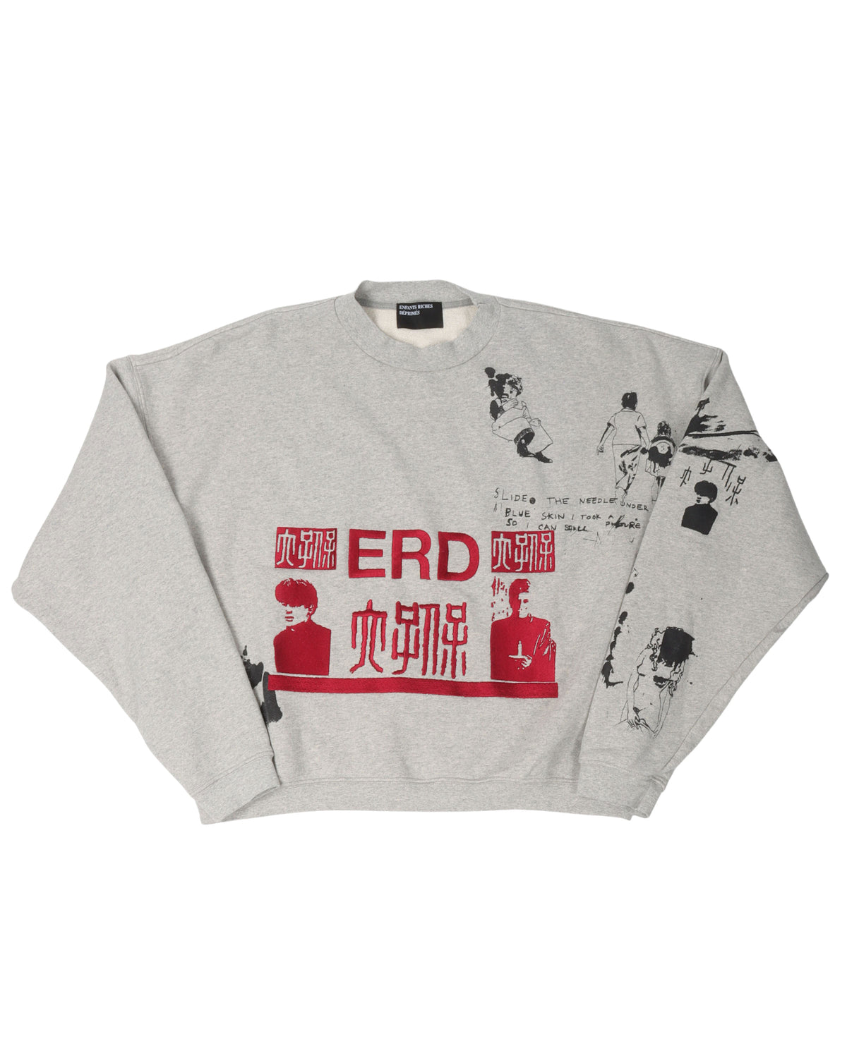 SS23 Oceanic Embroidered Crewneck Sweatshirt