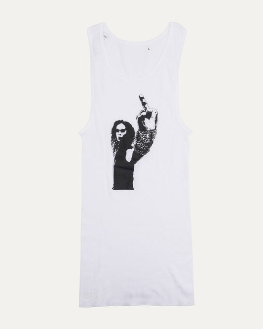 Richard Stark Middle Finger Tank Top