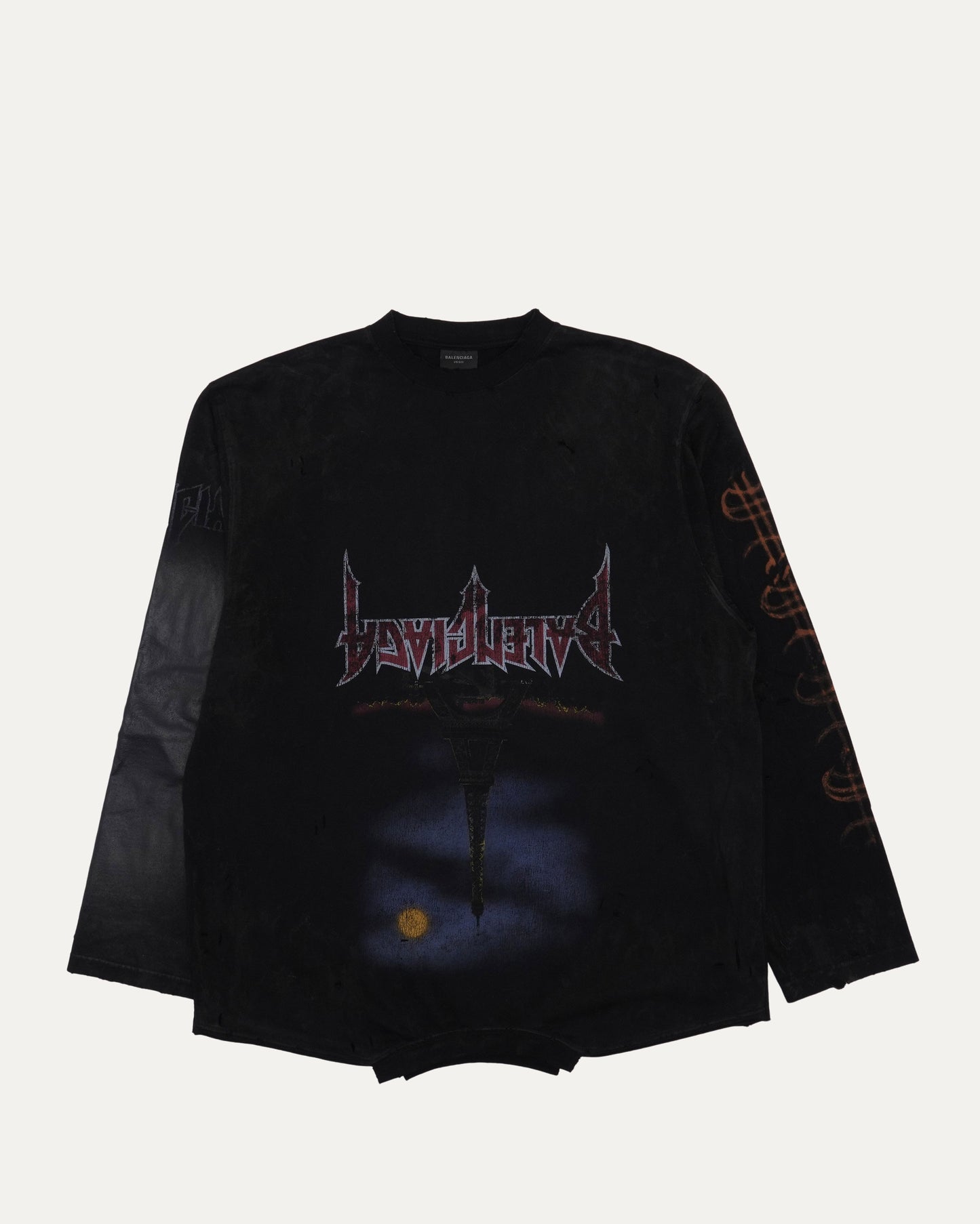 Test Print Long Sleeve T-Shirt