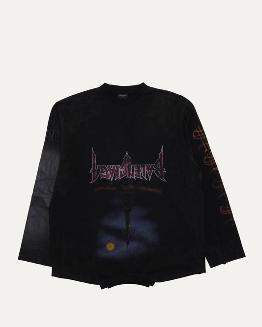 Test Print Long Sleeve T-Shirt