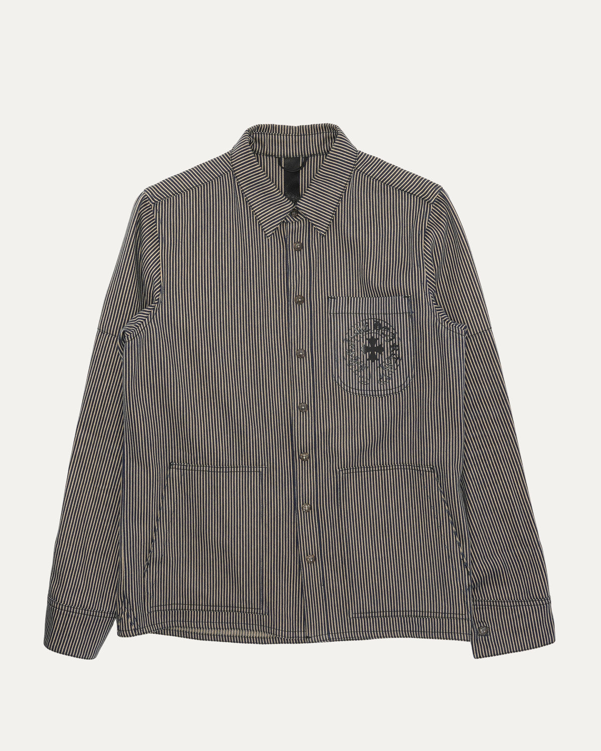 Last Bite Hickory Stripe Chore Coat