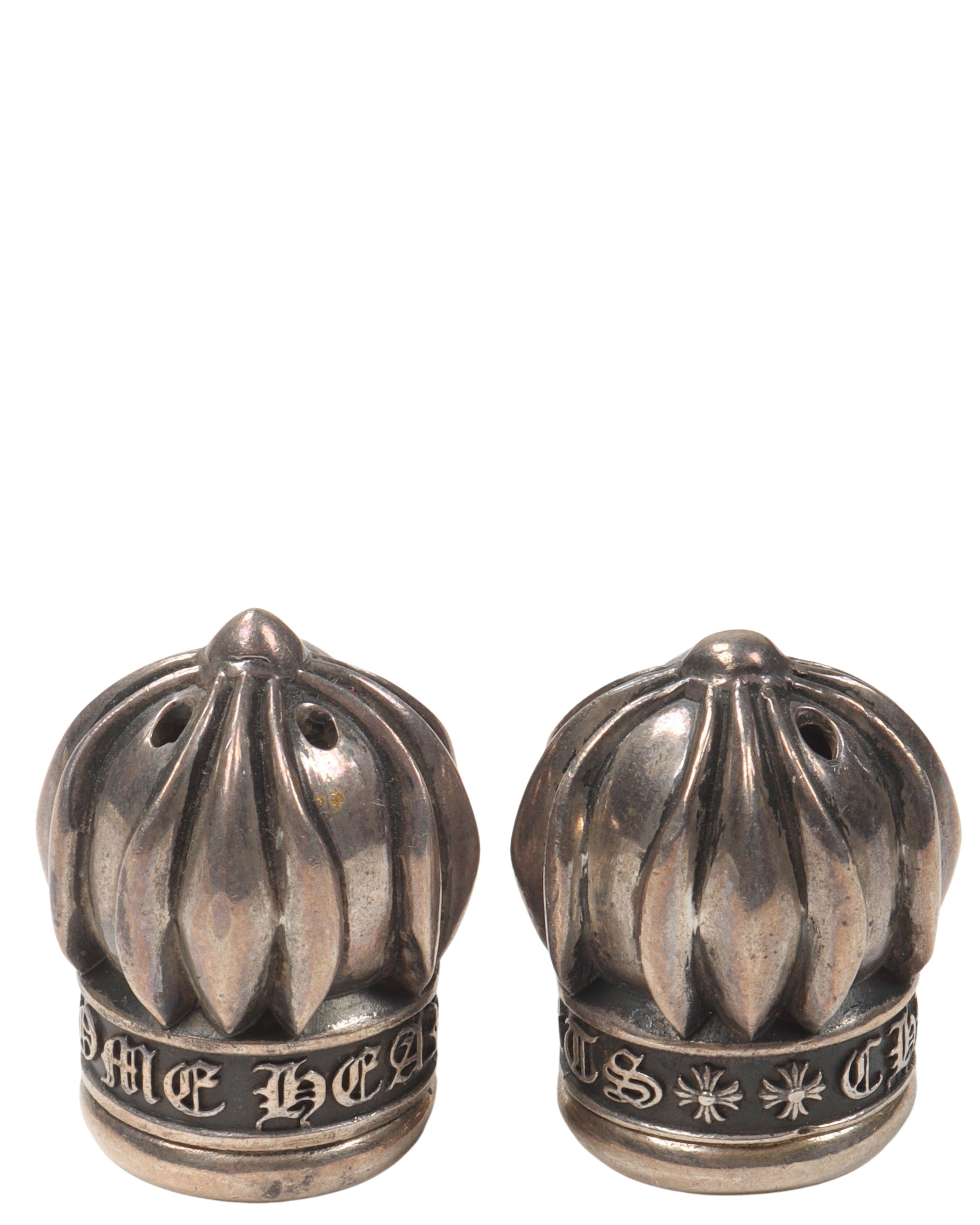 Silver Salt & Pepper Dispensers