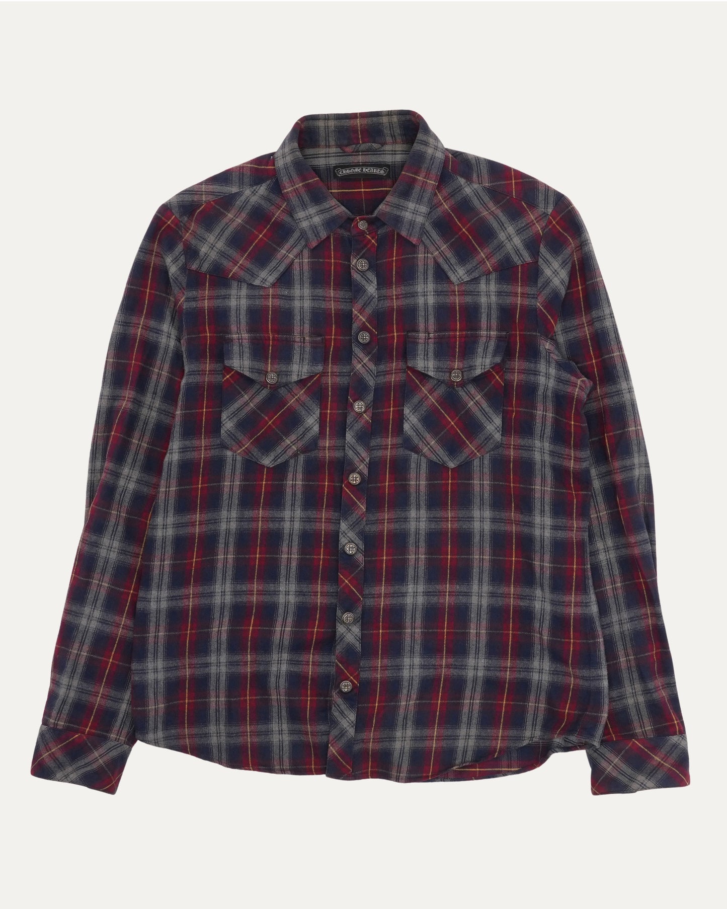 Cross Patch Vine Button Flannel Shirt