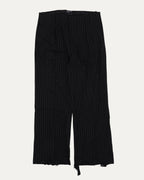Pinstripe Flare Trousers