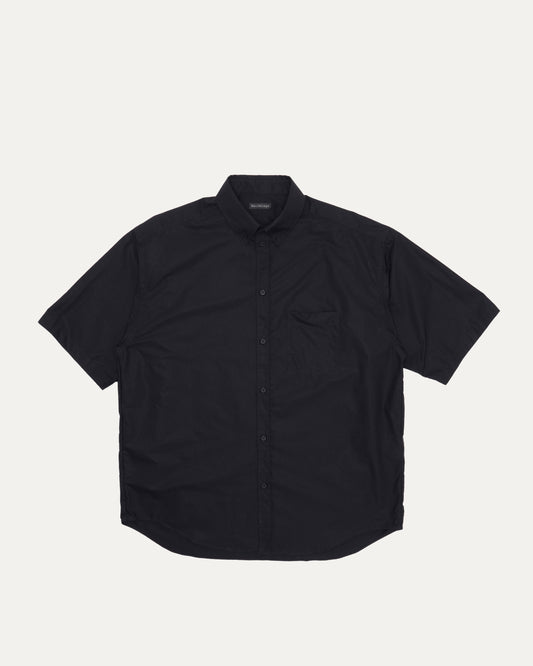Metal Logo Stencil Oversized Shirt