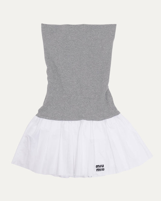 Tube Top Skirt Dress