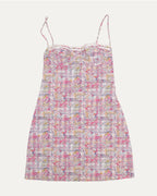 Watercolor Balconette Dress
