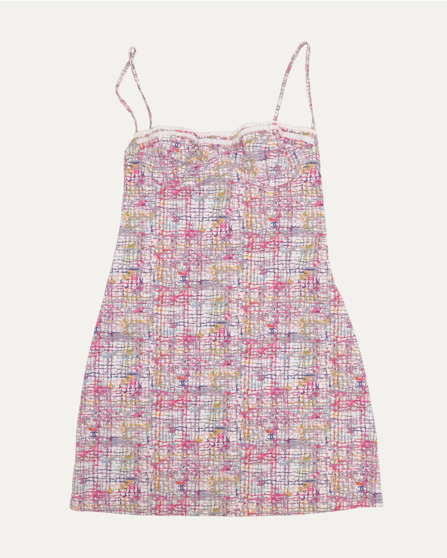 Watercolor Balconette Dress
