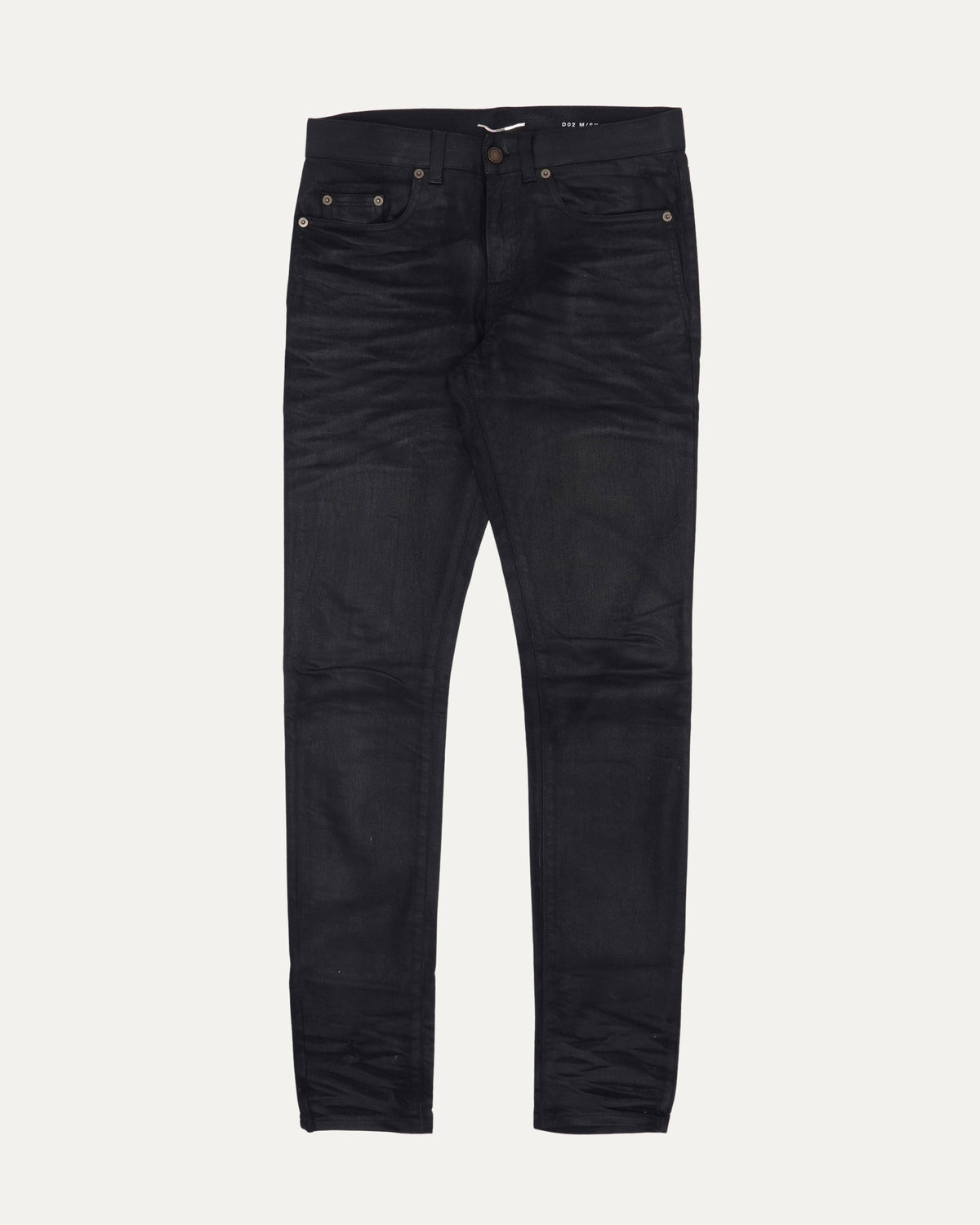Waxed Skinny Jeans