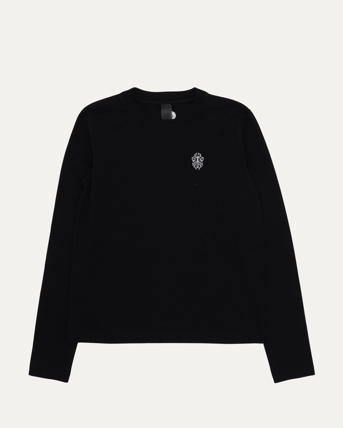 Heavyweight Embroidered Dagger Long Sleeve T-Shirt