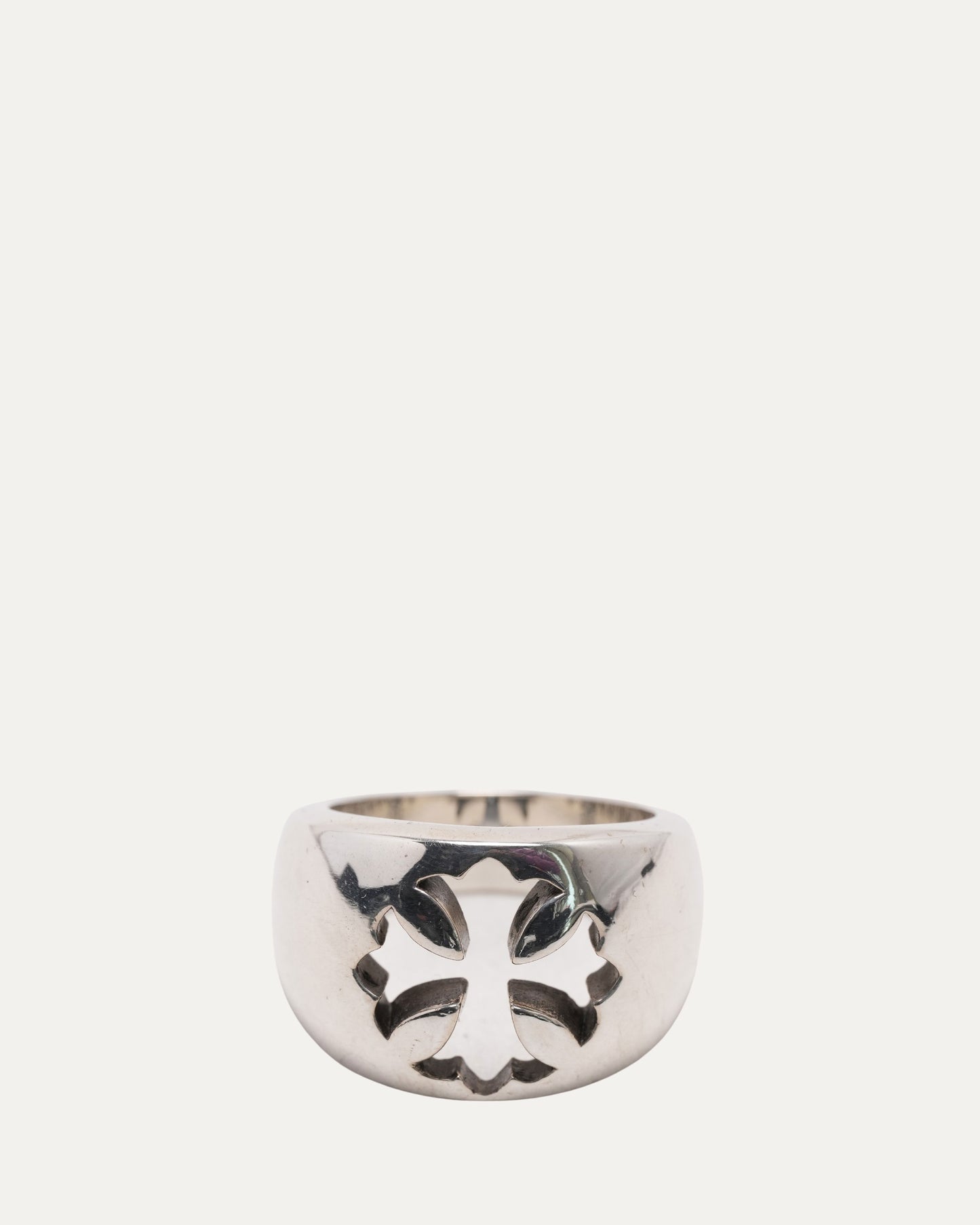 Negative Space Plus Cross Ring