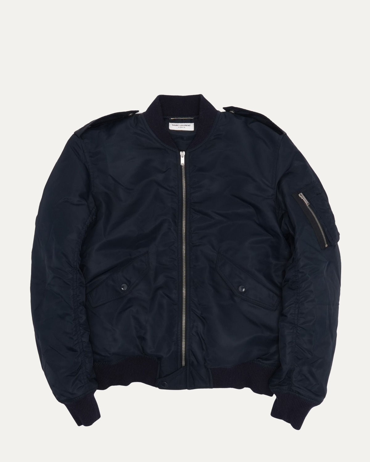 Nylon Bomber Jacket