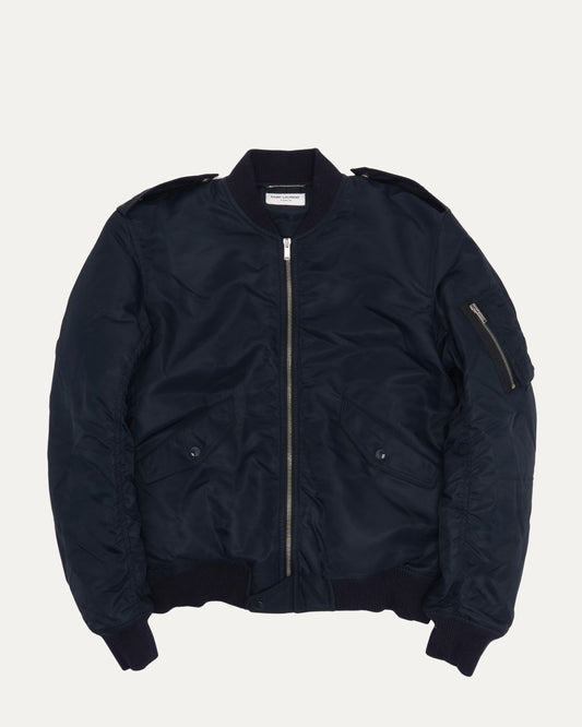 Nylon Bomber Jacket