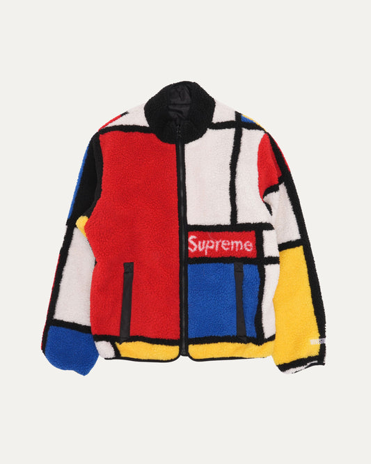 Reversible Colorblocked Fleece Jacket
