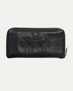 Cemetery Cross Patch Zip Wallet
