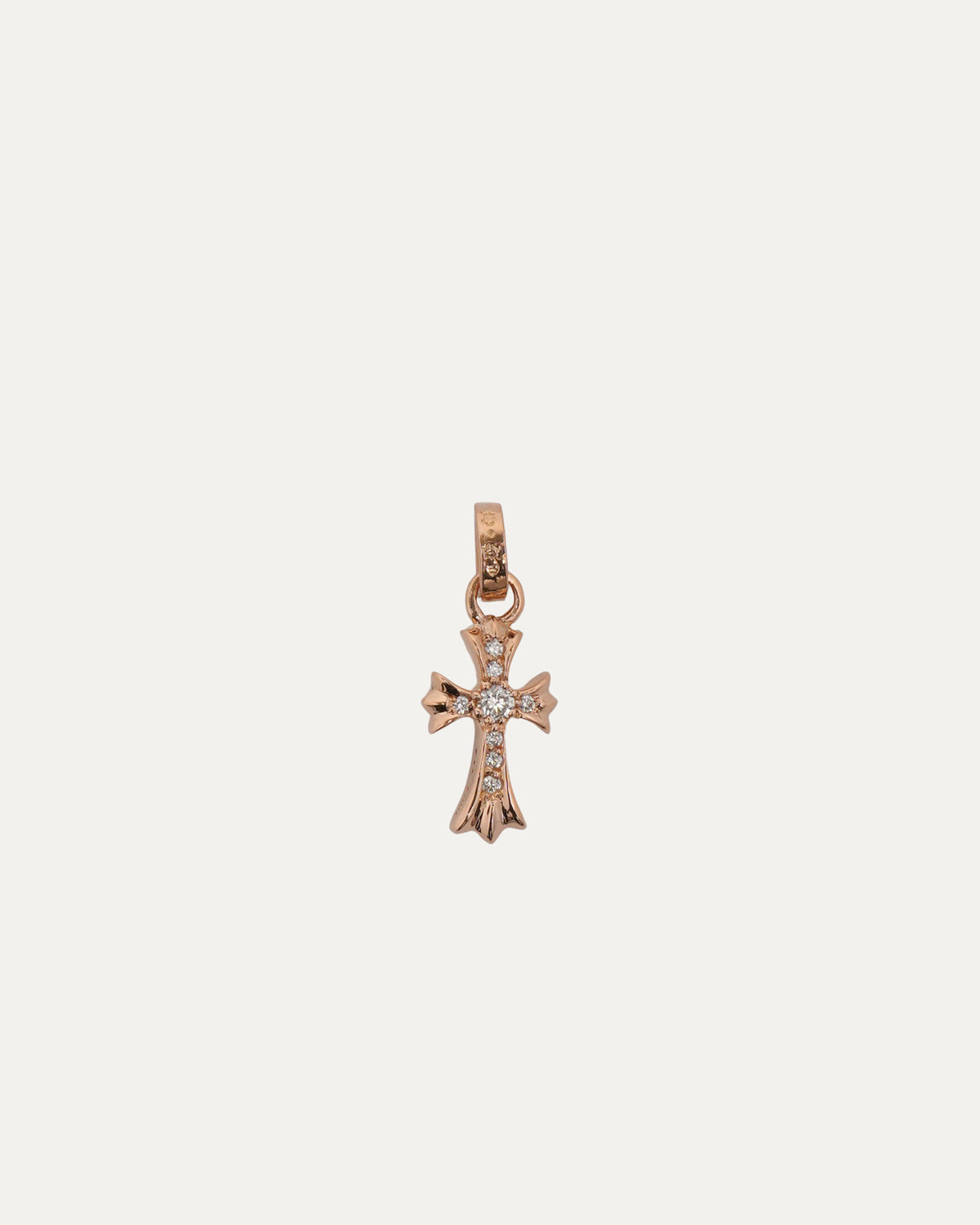Gold Diamond Baby Fat Pendant