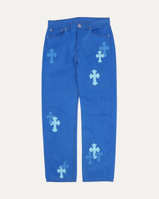 London Exclusive Cross Patch Levi's Jeans