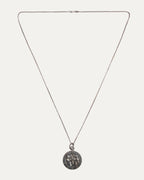 Large Angel Medallion w/ Roll Chain
