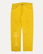 Paris Exclusive Levis 501 Cross Patch Jeans