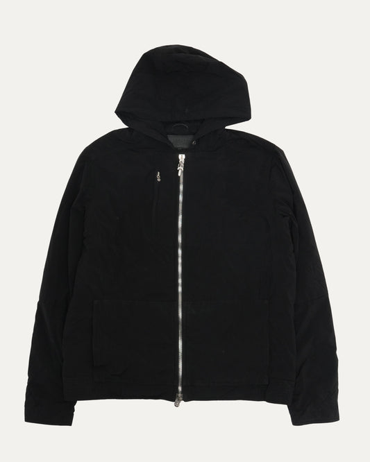 Hooded Insulated Nylon Jacket