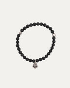 Fleur Onyx Bead Bracelet