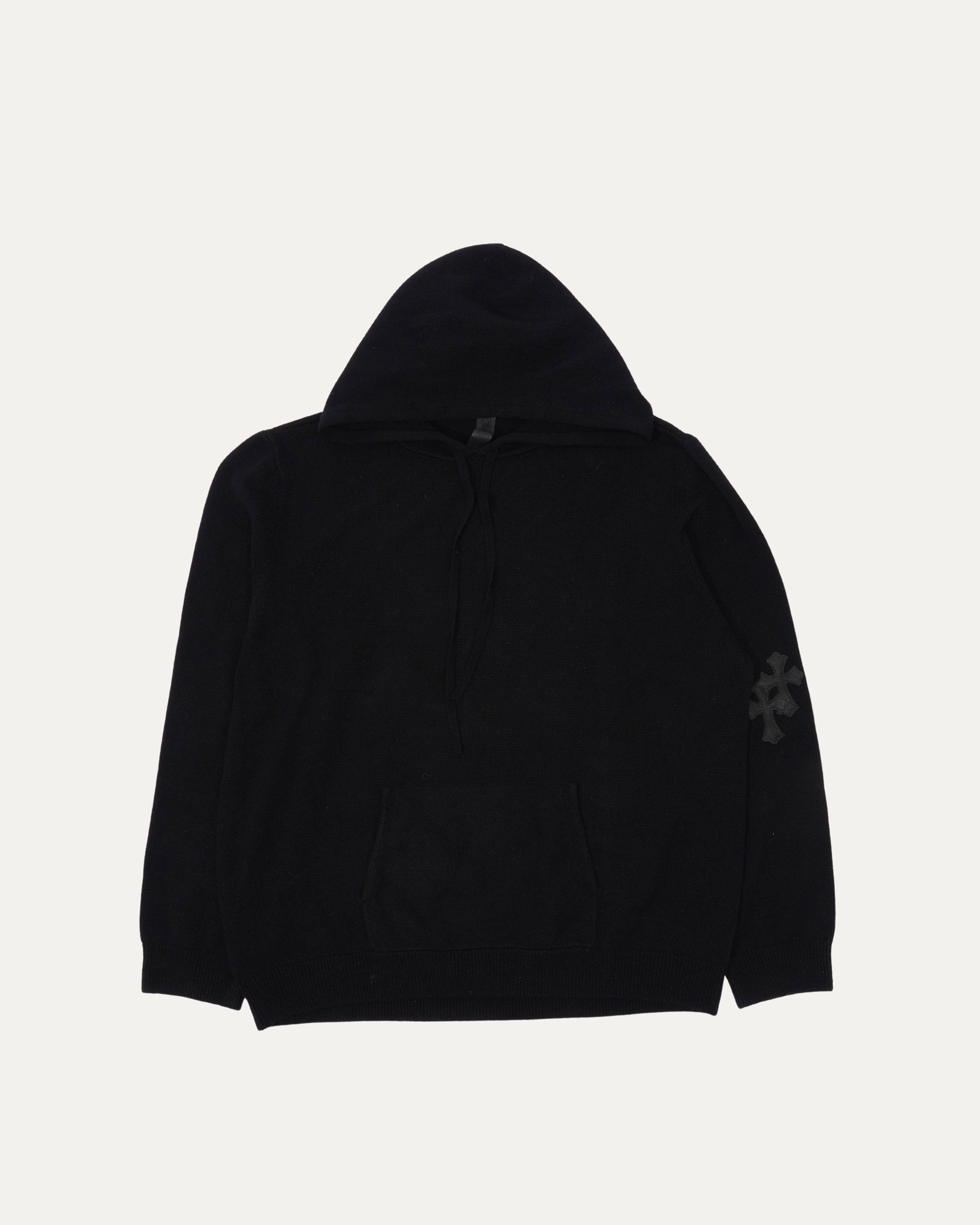 Cashmere Cross Patch Hoodie