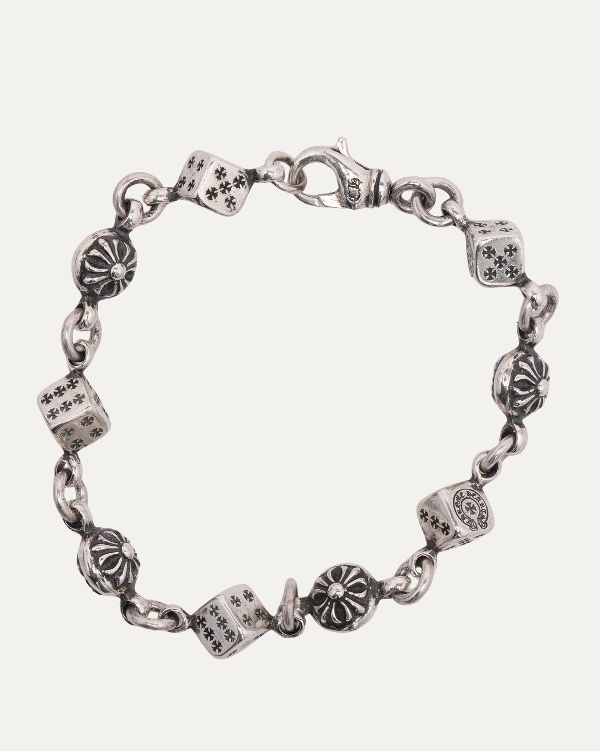 Dice and Plus Ball Bracelet