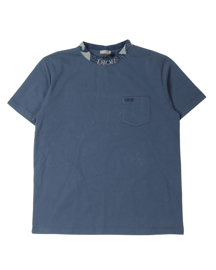 Duncan Grant Collar Graphic Pocket T-Shirt