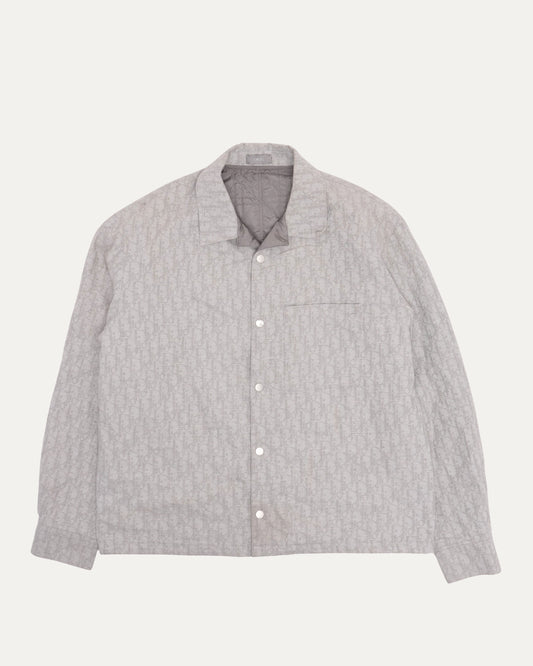 Oblique Monogram Jacquard Shirt Jacket