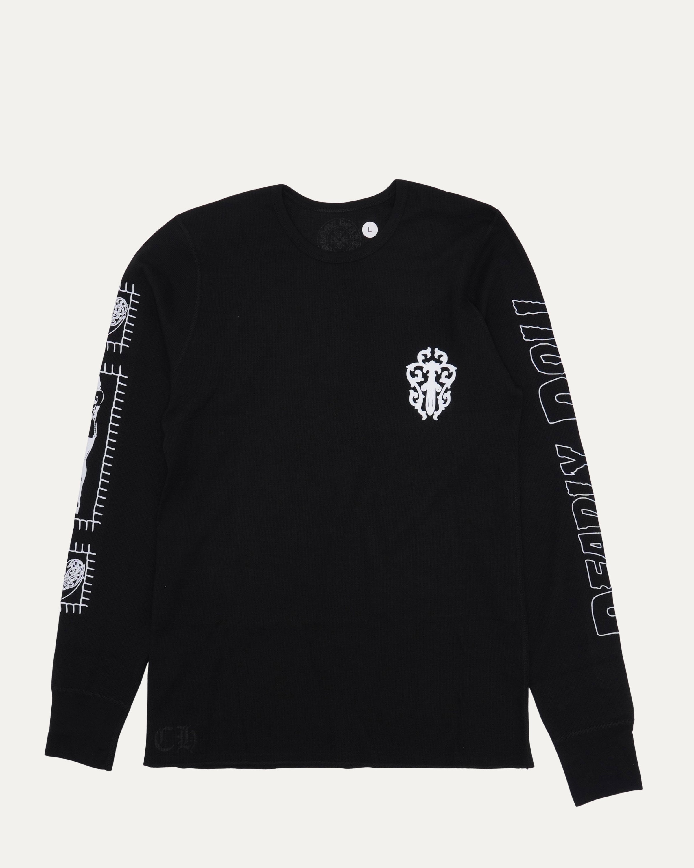 Chrome Hearts Deadly Doll Long Sleeve Thermal Shirt – Justin Reed
